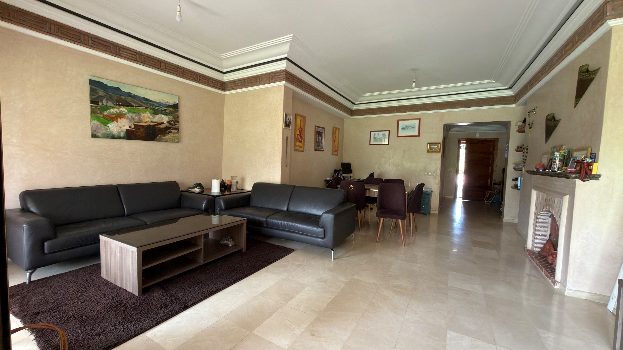 Appartement rez-de-jardin à louer | 2 chambres et un grand salon — photo 2